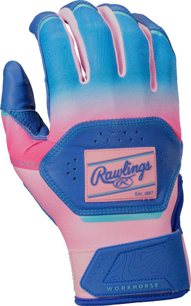 RAWLINGS YOUTH FUNBURST WORKHORSE BATTING GLOVES