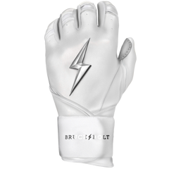 BRUCE BOLT 2021 CHROME SERIES LONG CUFF BATTING GLOVES WITH STORAGE BAG