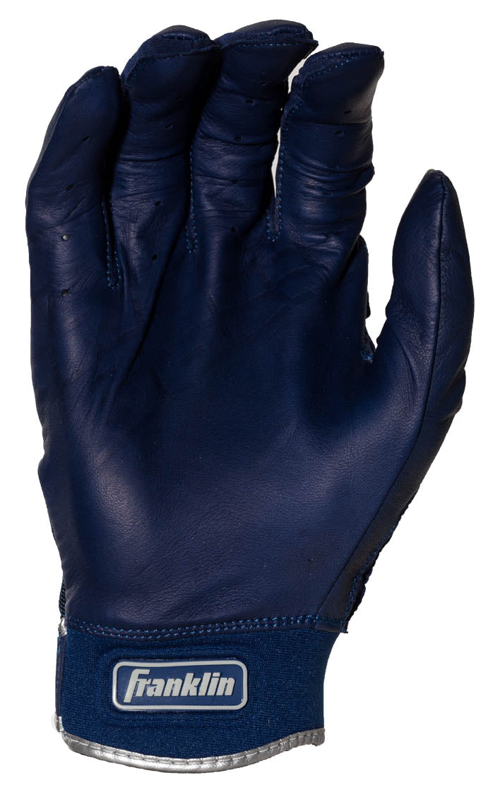 FRANKLIN POWERSTRAP CHROME BATTING GLOVES