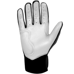BRUCE BOLT 2021 YOUTH CHROME SERIES SHORT CUFF BATTING GLOVES WITH STORAGE BAG