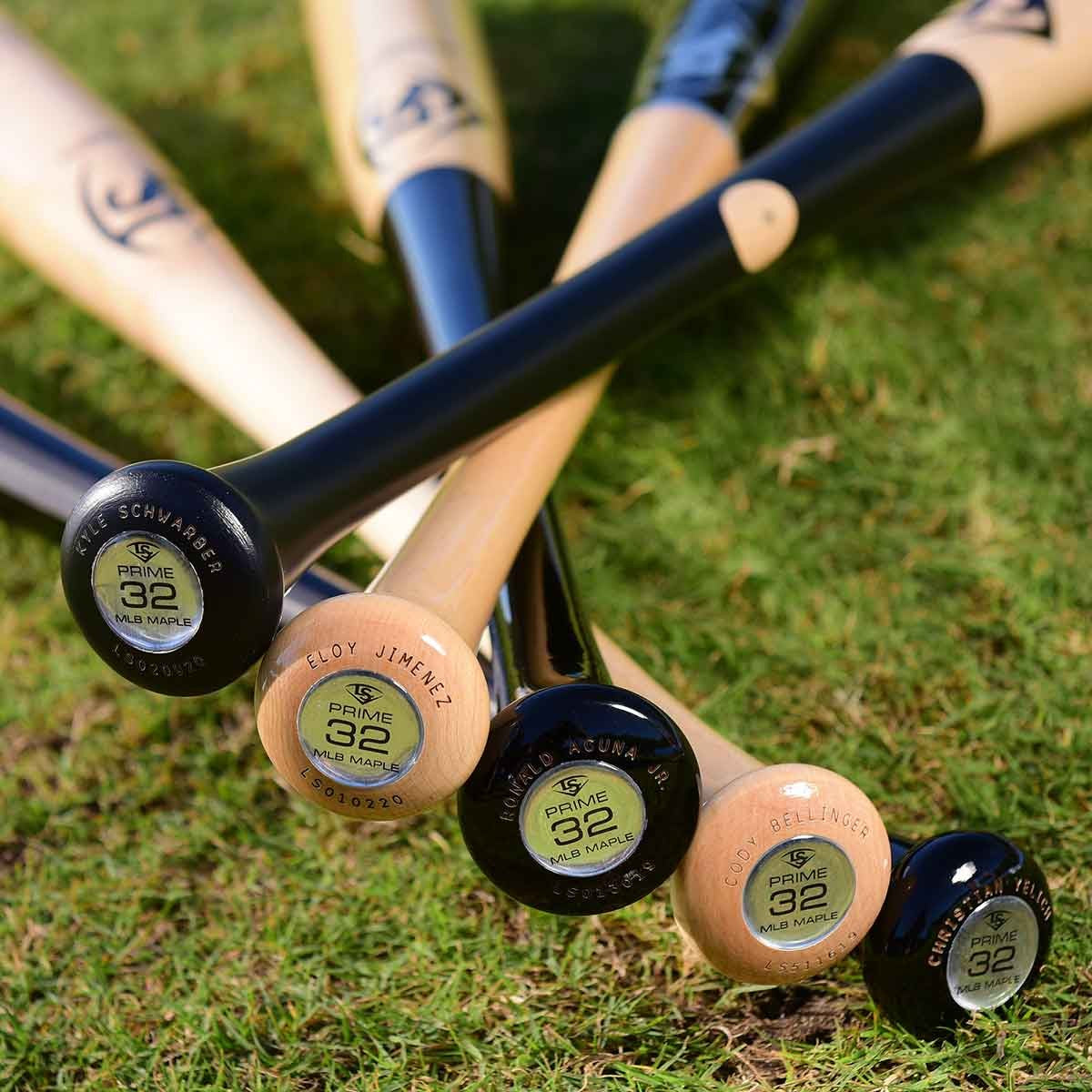 LOUISVILLE MLB PRIME SIGNATURE SERIES RA13 RONALD ACUNA JR. GAME MODEL BASEBALL BAT