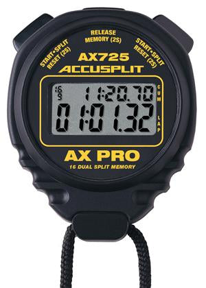 ACCUSPLIT AX725 - AX PRO MEMORY SERIES PROFESSIONAL