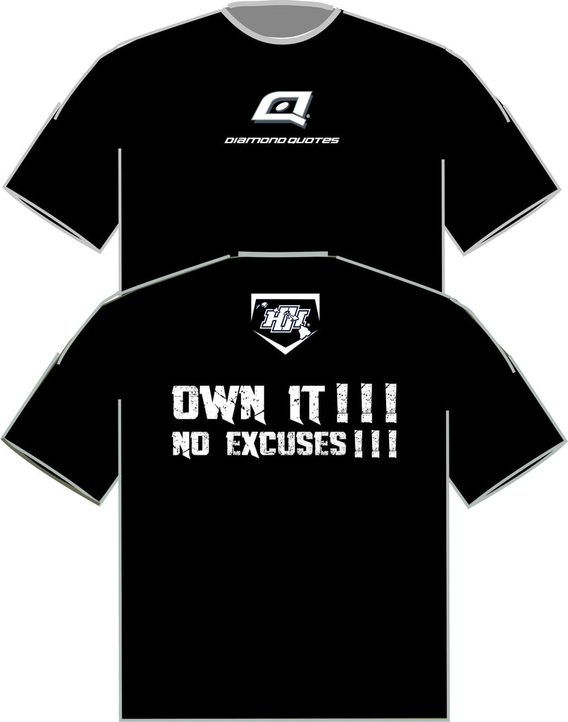 Diamond Quotes 'OWN IT!!!' T-Shirt
