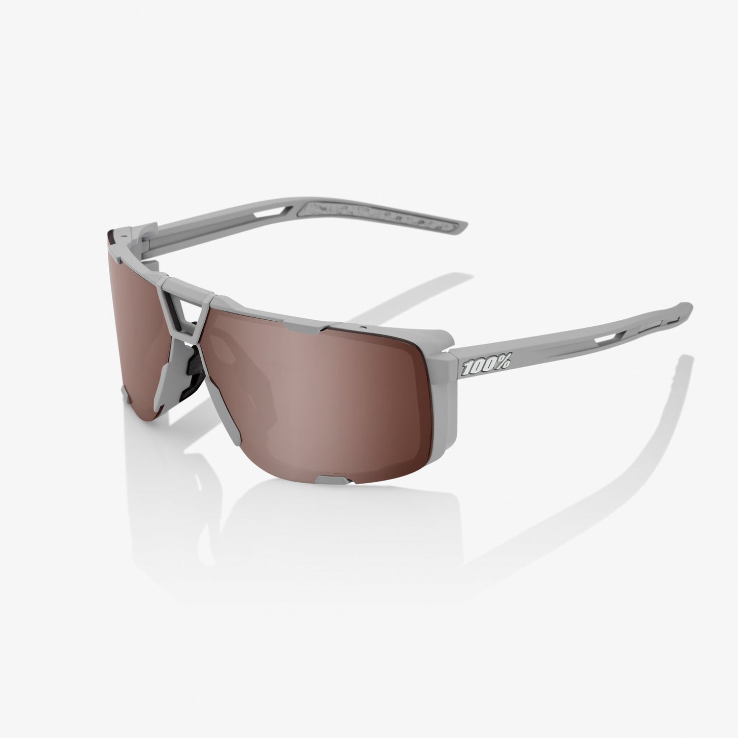 100% EASTCRAFT SOFT TACT COOL GREY HiPER CRIMSON SILVER MIRROR LENS