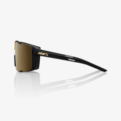 100% EASTCRAFT SOFT TACT BLACK SOFT GOLD MIRROR LENS