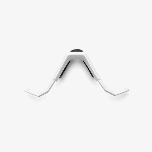 100% SPEEDCRAFT® / S3 NOSE BRIDGE KIT - LONG MATTE WHITE
