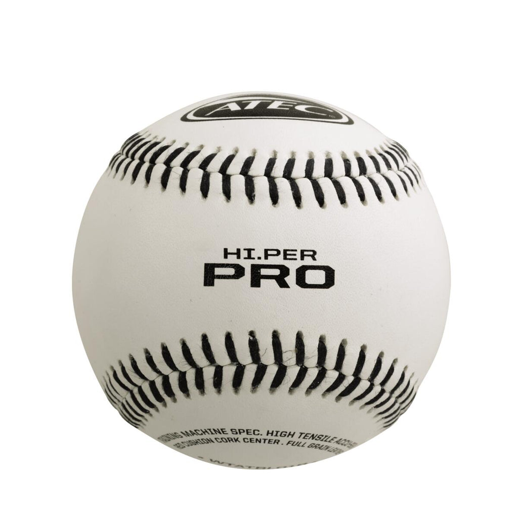 ATEC HI.PER PRO - LEATHER FLAT SEAM BASEBALL