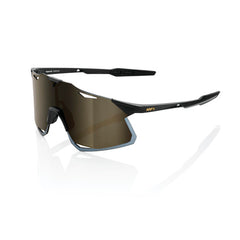 100% HYPERCRAFT® MATTE BLACK SOFT GOLD MIRROR LENS + CLEAR LENS INCLUDED