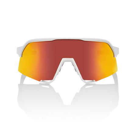 100% S3 SOFT TACT WHITE HiPER® RED MULTILAYER MIRROR LENS + CLEAR LENS INCLUDED