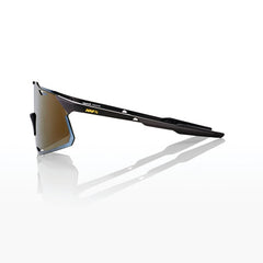 100% HYPERCRAFT® MATTE BLACK SOFT GOLD MIRROR LENS + CLEAR LENS INCLUDED