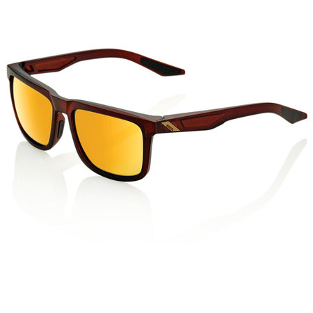 100% BLAKE SOFT TACT ROOTBEER FLASH GOLD LENS