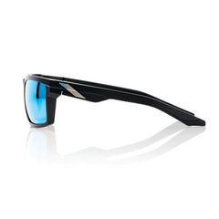 100% DAZE MATTE BLACK HiPER® BLUE MULTILAYER MIRROR LENS