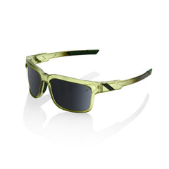 100% TYPE-S MATTE TRANSLUCENT OLIVE SLATE BLACK MIRROR LENS