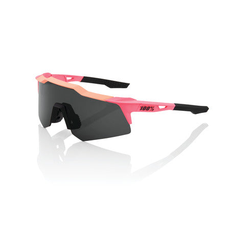 100% SPEEDCRAFT® XS MATTE WASHED OUT NEON PINK SMOKE LENS + CLEAR LENS INCLUDED