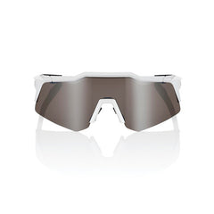 100% SPEEDCRAFT® XS MATTE WHITE HiPER® SILVER MIRROR LENS + CLEAR LENS INCLUDED