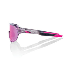 100% S2® TOKYO NIGHT POLISHED TRANSLUCENT GREY PURPLE MULTILAYER MIRROR LENS + CLEAR LENS INCLUDED