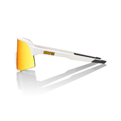 100% S3 SOFT TACT WHITE HiPER® RED MULTILAYER MIRROR LENS + CLEAR LENS INCLUDED