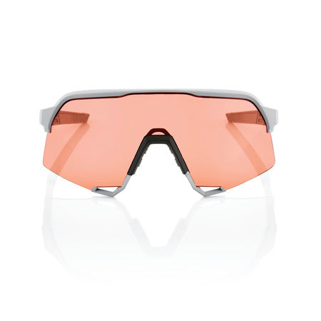 100% S3 SOFT TACT STONE GREY - HiPER® CORAL LENS + CLEAR LENS INCLUDED