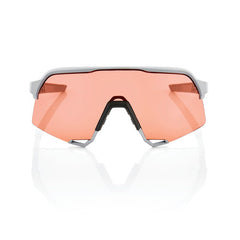 100% S3 SOFT TACT STONE GREY - HiPER® CORAL LENS + CLEAR LENS INCLUDED