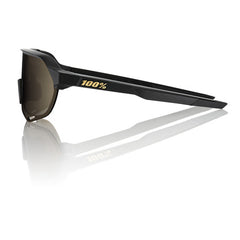 100% S2® MATTE BLACK SOFT GOLD MIRROR LENS + CLEAR LENS INCLUDED