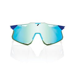 100% HYPERCRAFT® MATTE METALLIC INTO THE FADE BLUE TOPAZ MULTILAYER MIRROR LENS + CLEAR LENS INCLUDED