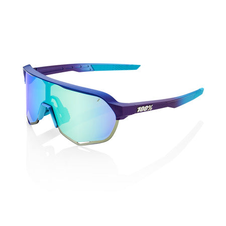 100% S2® MATTE METALLIC INTO THE FADE BLUE TOPAZ MULTILAYER MIRROR LENS + CLEAR LENS INCLUDED