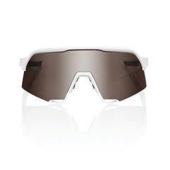 100% S3 MATTE WHITE HiPER® SILVER MIRROR LENS + CLEAR LENS INCLUDED