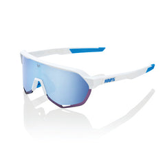 100% S2® MOVISTAR TEAM WHITE - HiPER® BLUE MULTILAYER MIRROR LENS + CLEAR LENS INCLUDED